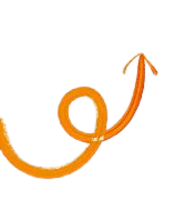 curly design arrow